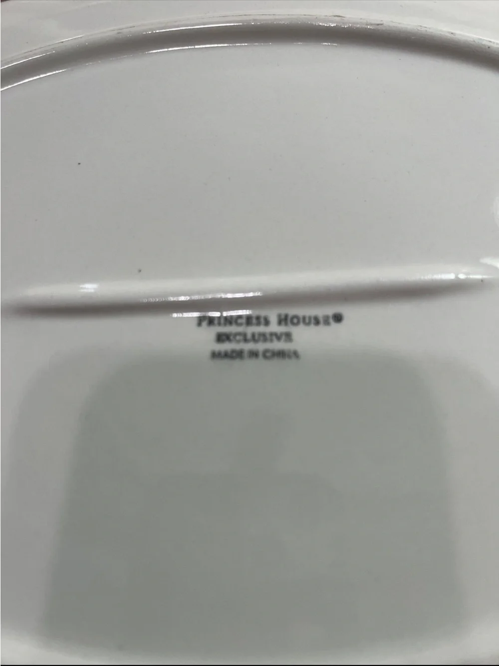 Princess House Cardinal Holiday Evergreen Tree Ceramic Serving Platter -